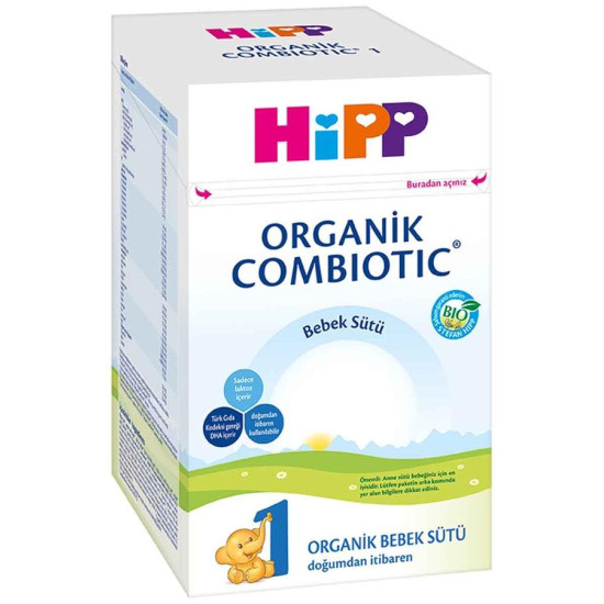 Hipp Organik Combiotic Bebek Sütü 1 Numara 800 gr