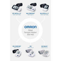 Omron M2 Basıc Hem-7121j-e Üst Koldan Ölçer Dijital Tansiyon Aleti